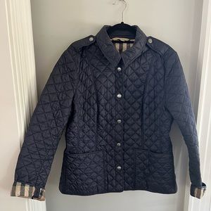 Burberry quilted jacket